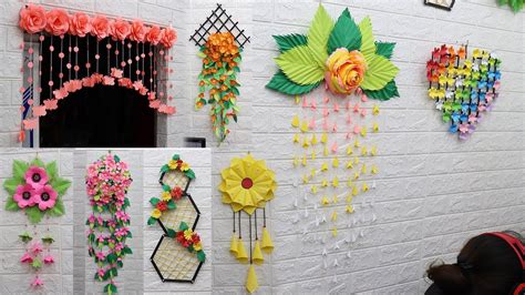 beautiful wall hanging flower/ paper flower/paper craft/ room 